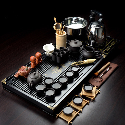 甲馨茶具紫砂功夫茶具TZ1490 茶道与美妆的优雅融合